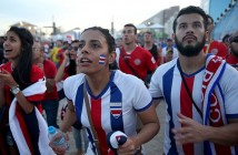 World Cup Fans Gather To Watch Matches In Rio